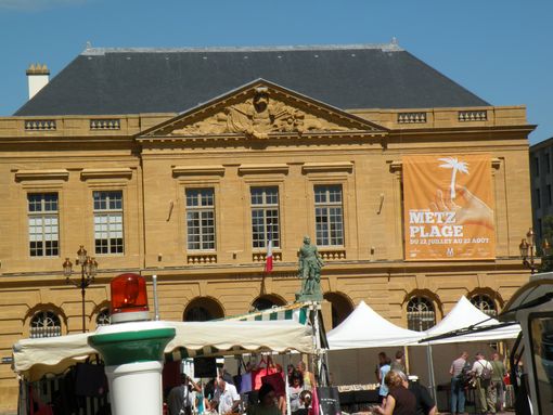  Affiche Metz-plage